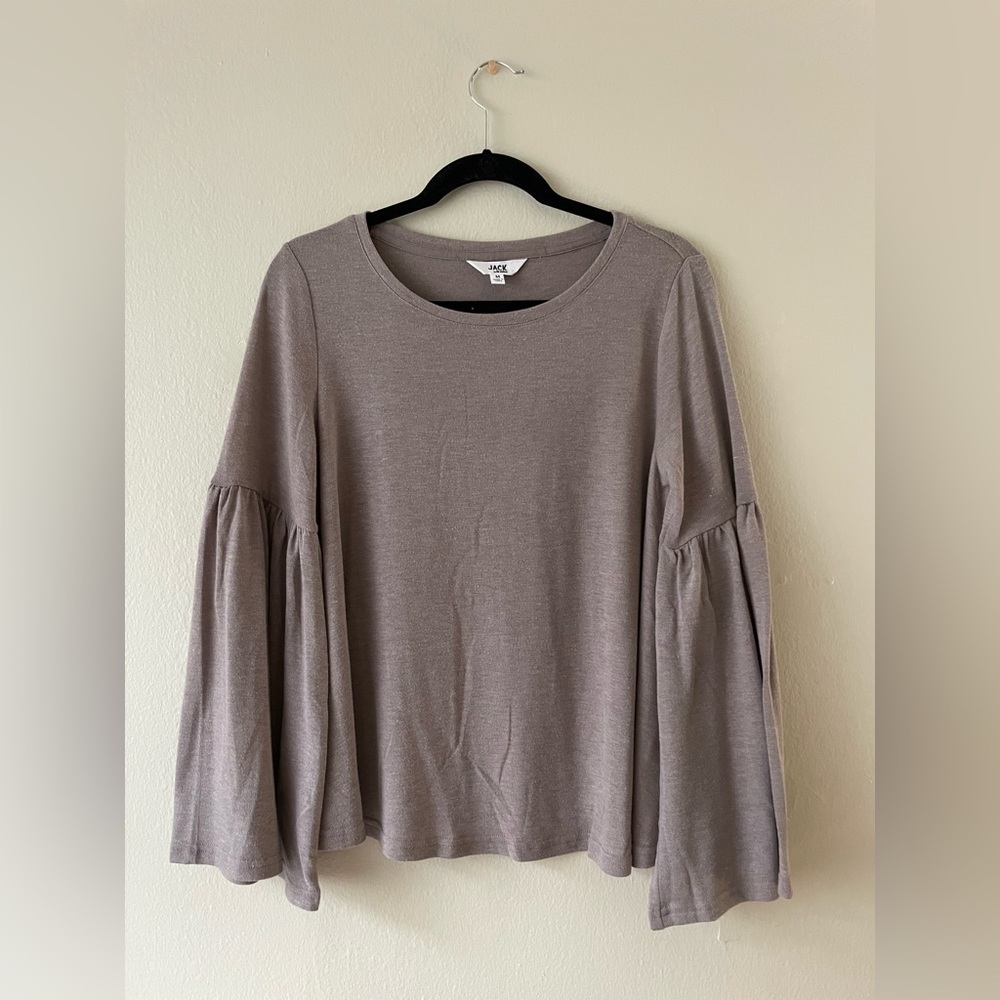 Jack by BB Dakota Wonderland Bell Sleeve Long Sleeve Top